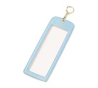 Photo Display Keychain Transparent PU Leather Memory Charm Accessory