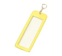 Photo Display Keychain Transparent PU Leather Memory Charm Accessory