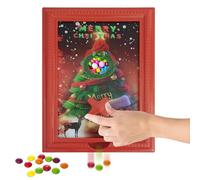 Photo Frame Candy Dispenser - Handy Storage Rack | Organizer Home Decor for Vending Bean Cereal Homes Decors Counter Desk Kids | Christmas Organizer Home Decor | Candy Dispenser Frame