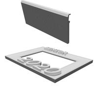 Photo Frame Display for Class 2020 - 4x6 Picture Stand with Glass Insert