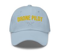 PhotoDroneGuy Cappellino Drone Pilot Regolabile - Cotone Traspirante UV Uomo Donna