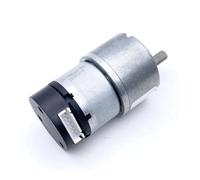 Photoelectric Speed Measuring 7W DC Gear electronic starter 7-13V 1:10/30 12V Photoelectric Encoder High precision Optical code disk 500PPR NWPNLXEA(1 Ratio 10-1100RPM,Rated 12V)