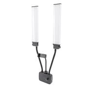 Photograohy Fill Light, Alimentatore USB LED Cold Shoe Interfaccia Video Light Stick ABS per Live (Spina UE)