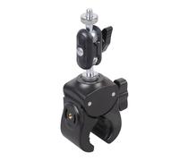 Photography Accessory Clamp Double Hole Design for Sturdy Mounting on Various Surfaces Like Bikes Rails Branches Camera Mount Clamp