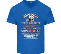 Photography Now Wait Fotografo Divertente Maglietta In Cotone A V Per Uomo