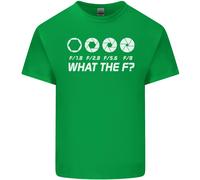 Photography What The F Stop Maglietta Per Fotografi Bambini Ragazzi E Ragazze