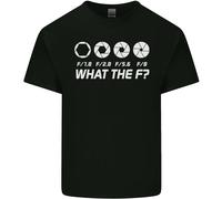 Photography What The F Stop Maglietta Per Fotografi Bambini Ragazzi E Ragazze