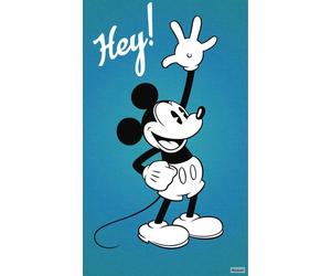 Photomurale Mickey Mouse Blu Disney 6.5x3.9 Piedi Poster Carta Da Parati