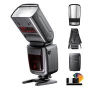 PHOTOOLEX Flash Speedlite 2.4 G con scatto wireless per Canon Nikon Sony Panasonic Olympus Pentax Fujifilm Sigma Minolta e altri SLR Digital