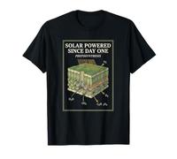 Photosynthesis Solar Powered, Retro Biology Nerd Maglietta