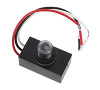 Photozell - Interruttore con sensore di luce, controllo di automazione della luce per esterni, IP65, resistente alle intemperie, per vialetti giardino, ingresso fienile, materiale ABS