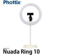 PHOTTIX Nuada Ring 10 kit 81470kit 81470 Luce Led ad Anello per Foto e Video [EEK: PHOTTIX Nuada Ring 10 kit 81470kit 81470 Luce Led ad Anello per]