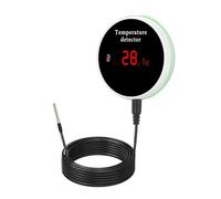 PHOVOLT Termometro per frigorifero WiFi: termometro digitale da frigorifero, display LCD, notifica app, monitor remoto per piscina, vasca idromassaggio, acquario