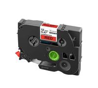 PHOVYAFI 10 pezzi 12 mm di nastro laminata compatibile con etichette per i modelli 231 131 335 431 531 631 731 831 931 M31(Black on Red)