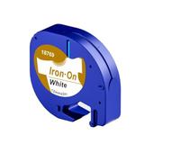 PHOVYAFI 10 pezzi di ferro su tessuto Accessori per creazione di nastri etichetta etichetta etichetta etichetta compatibile con Lt 100h Direct Delivery(Black on White)