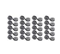 PHOVYAFI 10pcs/20pcs Universal GR1 GR-1 Nastro GR1 Din2103 Nastro da scrivere da una macchina da scrivere 1/2 pollice compatibile con il nastro di digitazione Olympia nero/rosso(Black 20pcs)