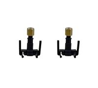 PHOVYAFI 10pcs smorzatore di inchiostro compatibile con DX5 TX800 per Mimaki JV33 JV5 con connettore da dado in rame per inchiostro solvente(Connector)