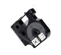 PHOVYAFI 12 mm nastro per etichetta a colori assortito compatibile con 18432 18444 1805243 18435 18438 18441 1805435 per 4200 5200(Black on White)
