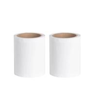 PHOVYAFI 2 rotoli etichetta colore compatibile con max cpm-100g3c cpm-100hg3c cpm-100hg5 100g5 cpm-100hg5c etichetta(Clear)