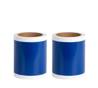 PHOVYAFI 2 rotoli etichetta colore compatibile con max cpm-100g3c cpm-100hg3c cpm-100hg5 100g5 cpm-100hg5c etichetta(Blue)