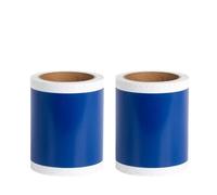 PHOVYAFI 2 rulli etichetta colore compatibile con SL-S112N S118N S101T per Max CPM-100G3C 100HG3C 100HG5 Etichetta stampante(Blue)