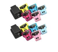PHOVYAFI 2 set cartucce di inchiostro compatibili per 363 per l'uso con Photosmart C5180 C6180 C7180 C7280 C8180 3310