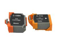 PHOVYAFI 2pcs Adesione a inchiostro BCI10 BCI11 BCI-10 BCI-11 BCI 10 CLI 11 Compatibile con IL BJC-80 BJC-85 BJC-85PW BJ-30 Principe a getto