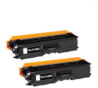 PHOVYAFI 2pk Black TN315 Toner compatibile per TN-315BK HL-4150CDN MFC-9560CDW MODELLI MFC-9970CDW