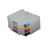 PHOVYAFI 4pc set di cartuccia di ricarica inchiostro compatibile con GC51 SG3210 SG3210DNW Stampanti Sostituzione Inchiostro con chip