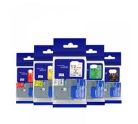 PHOVYAFI 5pcs TZE-435 TZE-631 TZE-231 TZE-731 TZE-335 12 mmx8m nastro di etichetta compatibile con etichette standard