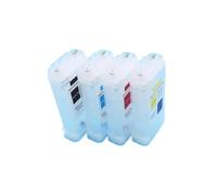 PHOVYAFI 72 cartucce per inchiostro di ricarica 6 colori per 130 ml compatibili con designJet T610 T620 T770 T790 T1100 T1300 T2300