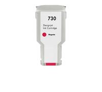 PHOVYAFI 730 cartuccia compatibile con inchiostro con chip 300 ml per designJet T1600 T1600DR T1700 T1700DR T2600 T2600DR(Magenta)