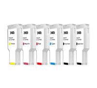 PHOVYAFI 745 cartuccia a inchiostro compatibile 745xl per designJet Z2600 Z5600 Plotter di stampante Colore a getto a getto 300 ml(1 Yellow)