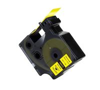 PHOVYAFI 9 MASCHIO Etichetta a colori 19mm compatibile con 18433 18445 18436 18439 18442 per i modelli di stampante 4200 5200(Black on Yellow)