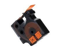 PHOVYAFI 9 MASCHIO Etichetta a colori 19mm compatibile con 18433 18445 18436 18439 18442 per i modelli di stampante 4200 5200(Black on Orange)