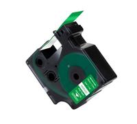 PHOVYAFI 9 MASCHIO Etichetta a colori 19mm compatibile con 18433 18445 18436 18439 18442 per i modelli di stampante 4200 5200(White on Green)