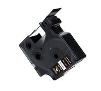 PHOVYAFI 9 MASCHIO Etichetta a colori 19mm compatibile con 18433 18445 18436 18439 18442 per i modelli di stampante 4200 5200(White on Black)