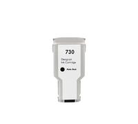PHOVYAFI Cartucce a inchiostro Compatibili 730 per designJet T1600 T1600DR T1700 T1700DR T2600 T2600DR Stampanti(Matte Black)