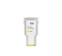PHOVYAFI Cartucce a inchiostro Compatibili 730 per designJet T1600 T1600DR T1700 T1700DR T2600 T2600DR Stampanti(Yellow)