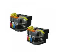 PHOVYAFI Cartucce a inchiostro da 8 pacchi compatibili con LC529 LC525 XL per stampanti a getto d'inchiostro DCP-J100 DCP-J105 MFC-J200