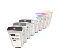 PHOVYAFI Cartucce di inchiostro compatibile per 70 Printhead C9404A C9405A C9406A C9407A per DesignJet Z2100 Z5200 Z3100 Z3200(Cyan)