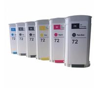 PHOVYAFI Cartucce di inchiostro compatibili con 72 C9370A C9371A C9372A C9373A C9374A C9403A(Gray)