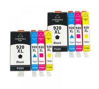 PHOVYAFI Cartucce di inchiostro compatibili da 920xl per OfficeJet 6000 6500 6500 Wireless 6500A 7000 7500 7500A Stampanti(2SET)