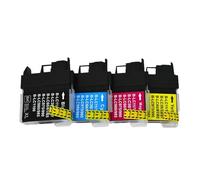 PHOVYAFI Cartucce di inchiostro compatibili per DCP-185C DCP-195C DCP-197C Modelli LC11 LC16 LC38 LC975 LC980 LC985 LC990 LC1100