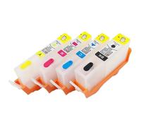 PHOVYAFI Cartucce di inchiostro ricaricabili 655 compatibili con chip ad arco permanente per il vantaggio di inchiostro di deskjet 3525 4525 4615 4625 5525 6520