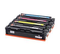 PHOVYAFI Cartuccia a 4 colori set per 207A/M282NW/M283FDW/M255DW - Sostituisce W2210A/W2110A(206A With Chip)