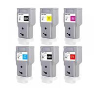 PHOVYAFI Cartuccia a getto d'inchiostro compatibile da 300 ml per PFI206 PFI-206 per IPF6400 IPF6450 IPF6400S IPF6450S IPF6400SE(6Color)