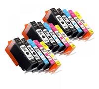 PHOVYAFI Cartuccia a inchiostro compatibile 364xl per PhotosMart 5510 5515 6510 B010A 3520 3522 4620 Stampanti(3SET)