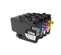 PHOVYAFI Cartuccia a inchiostro compatibile LC406XL 406XL per vari modelli di stampanti MFC HL-JF1(1 Set (4PCS))
