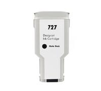 PHOVYAFI Cartuccia a inchiostro da 300 ml compatibile con 727 per designJet T920 T930 T1500 T1530 T2500 T2530(Matte Black)
